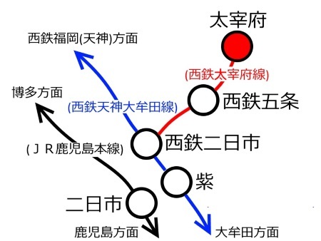 太宰府駅周辺路線図c.jpg